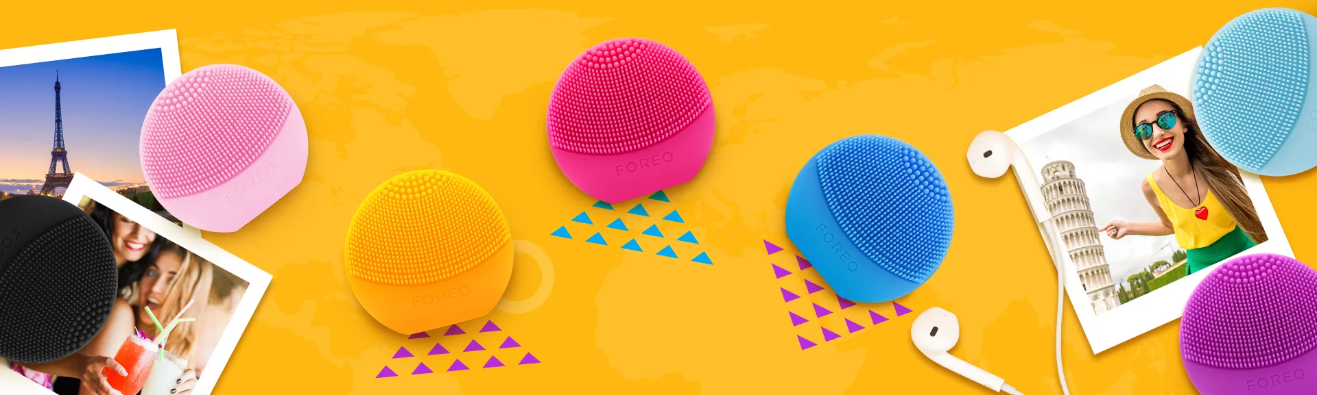 Máy Rửa Mặt Foreo Luna Play Màu Xanh Dương - Aquamarine