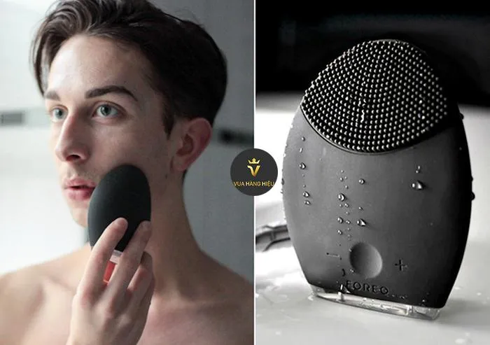 Máy Rửa Mặt Foreo Luna 2 (Đen - Black For Men) - Máy rửa mặt - Vua Hàng Hiệu