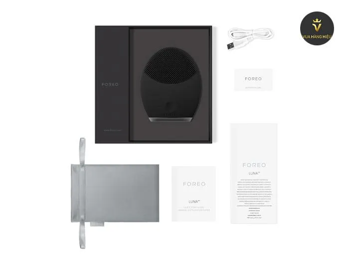 Máy Rửa Mặt Foreo Luna 2 (Đen - Black For Men) - Máy rửa mặt - Vua Hàng Hiệu
