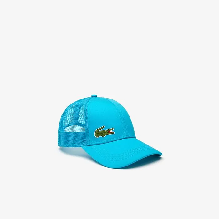Mũ Lacoste Men's SPORT Mesh Panel Cotton Cap Màu Xanh Blue