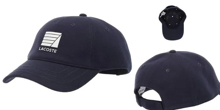 Mũ Lacoste Men's Graphic Pique Cap Navy