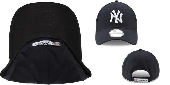 Mũ MLB Men's New York Yankees New Era Navy League 9FORTY Adjustable Hat