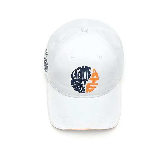 Mũ Lacoste Roland Garros Hat Màu Trắng