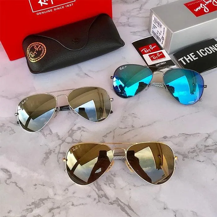 Kính Mát Rayban Chomance RB8317CH 029/A1 58-14 Polarized Xanh Blue - Kính mắt - Vua Hàng Hiệu