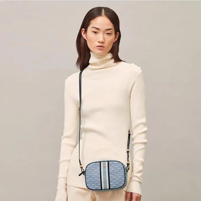 Túi Đeo Chéo Tory Burch Gemini Lnk Mini Bag Màu Xanh - Túi xách - Vua Hàng Hiệu