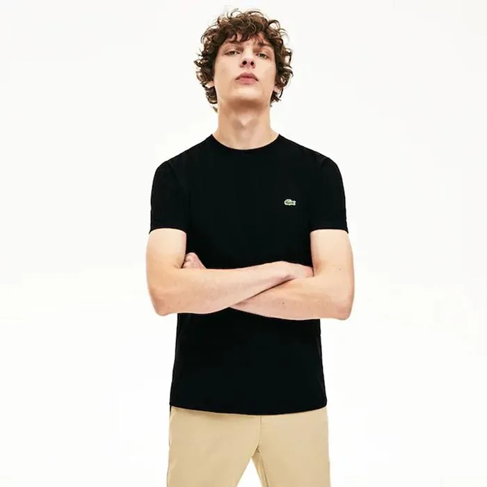 Áo Phông Lacoste Small Crocodile T-Shirt Màu Đen Size XS