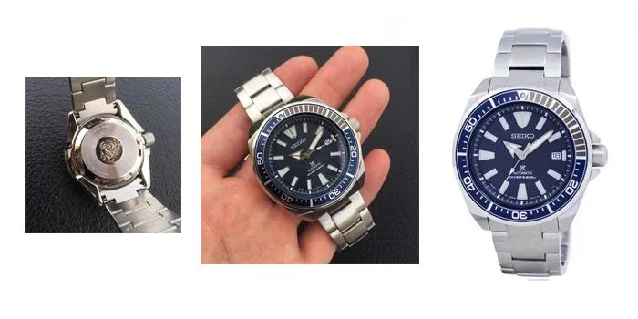 Đồng Hồ Nam Seiko SRPB49K1 Màu Xanh Bạc