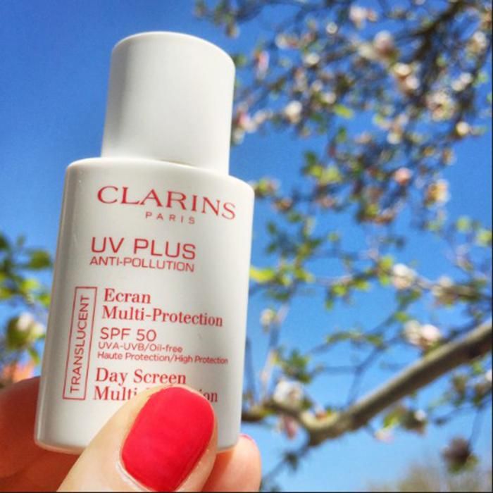 Kem Chống Nắng Clarins UV Plus Anti-Pollution Day Screen Multi Protection SPF 50 Translucent 50ml - 2