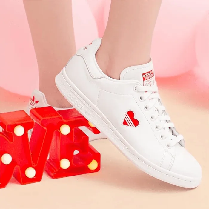 Giày Sneaker Adidas Stan Love Màu Trắng Size 38