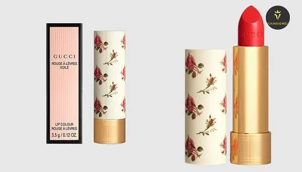 Review các màu Son Gucci Rouge À Lèvres Satin Lipstick đẹp nhất mua nhiều hiện nay - 5