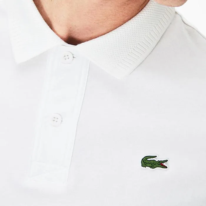 Áo Lacoste Men's Sport Silicone Badge Cotton Jersey Polo Size M
