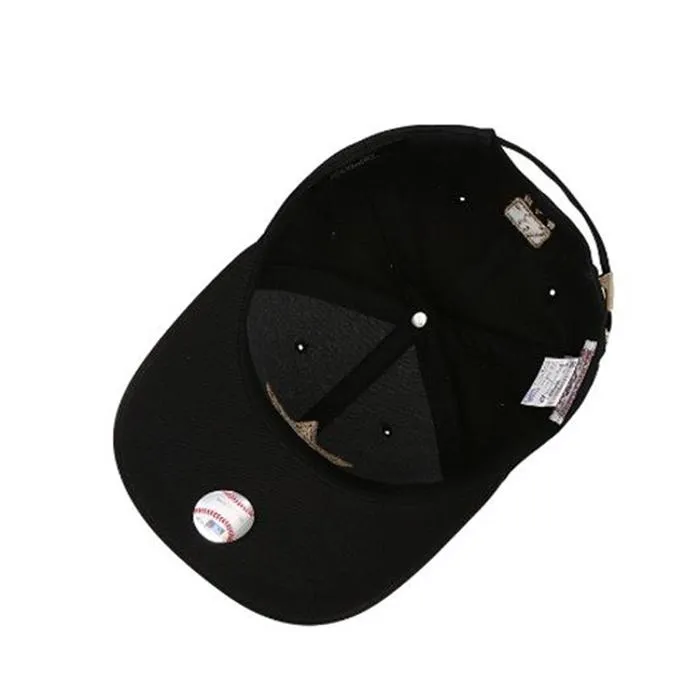 Mũ MLB Logo Chỉ Thêu 32CPIG861-06L Màu Đen
