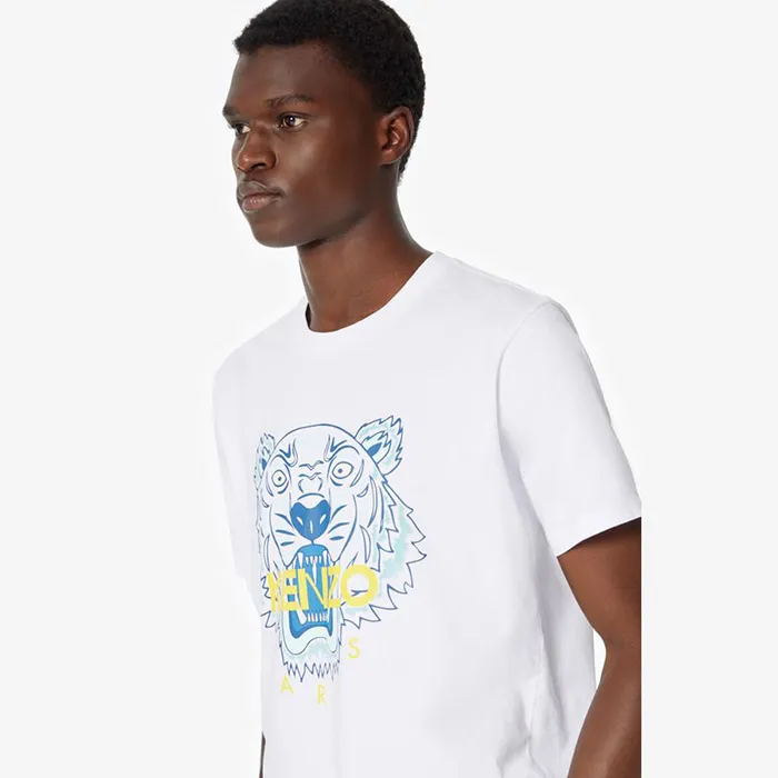 Áo Phông Kenzo Tiger T-shirt Màu Trắng