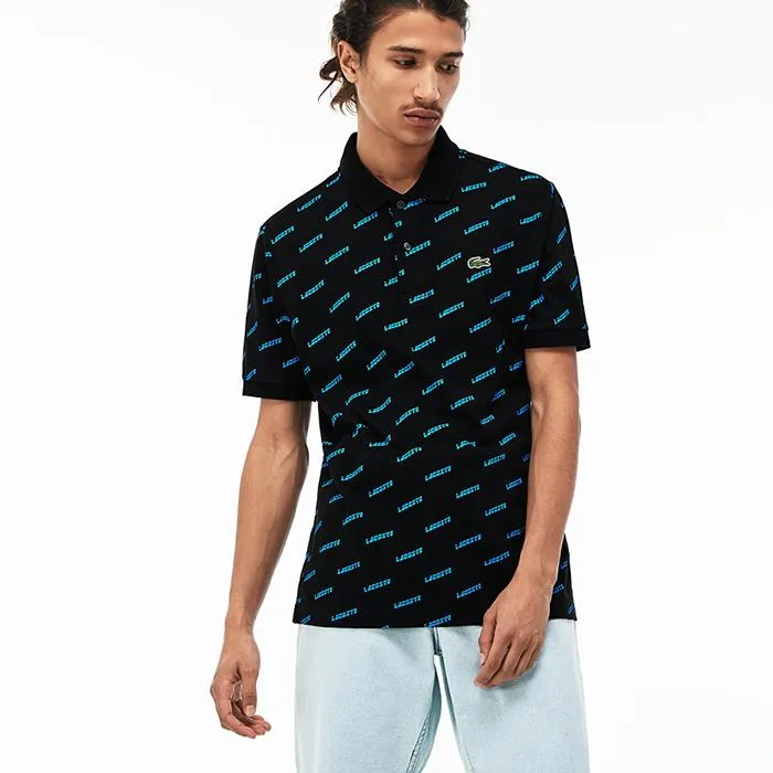 Áo Phông Lacoste Live Men's Ultra Slim Fit Polo Màu Đen Size XS