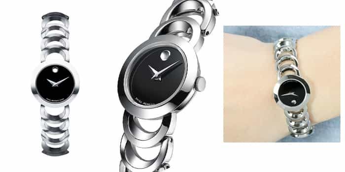 Đồng hồ Movado 0606248 màu bạc cho nữ chính hãng