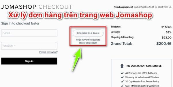 Hướng dẫn cách order hàng Jomashop về Việt Nam chi tiết nhất-8