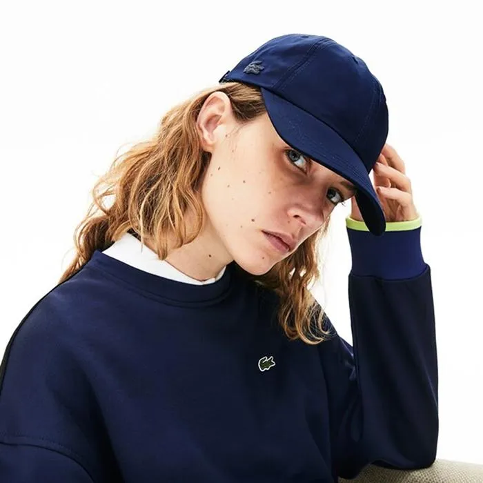 Mũ Lacoste Women's Lightweight Snap Strap Cap Màu Xanh Navy - Mũ nón - Vua Hàng Hiệu