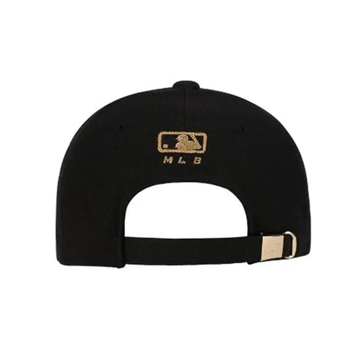 Mũ MLB Logo Chỉ Thêu 32CPIG861-46L Màu Đen