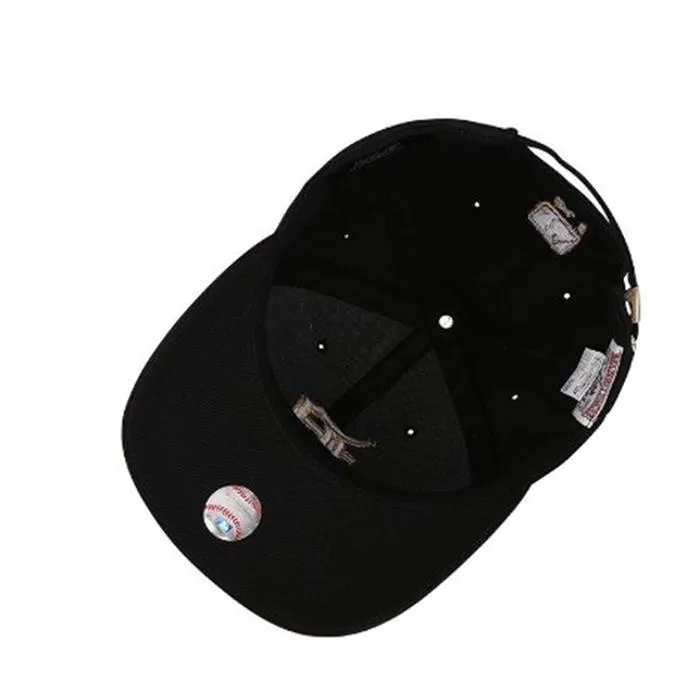 Mũ MLB Logo Chỉ Thêu 32CPIG861-46L Màu Đen