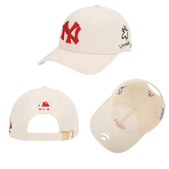 MLB Rose New York Yankees 59FIFTY Fitted Cap D0175  New Era Cap RS