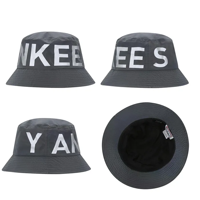 Mũ MLB 3M Bucket Hat New York Yankees Màu Đen Size 59H