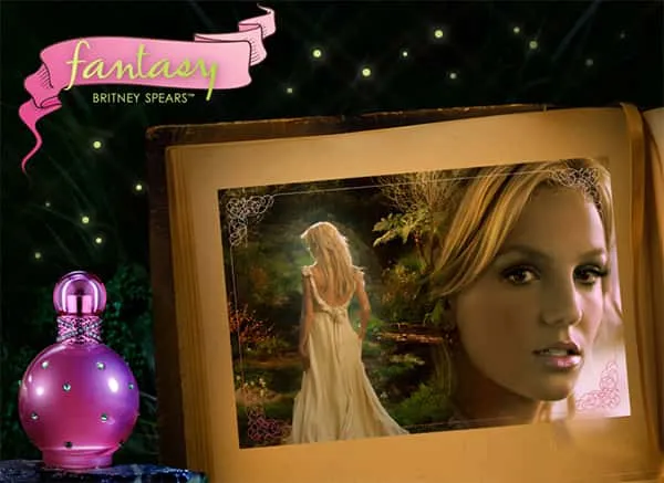 Thiết kế chai nước hoa Britney Spears fantasy 100ml