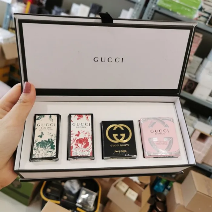 Set Nước Hoa Gucci Miniature Collection Mini 4 Chai Cho Nữ - Nước hoa - Vua Hàng Hiệu