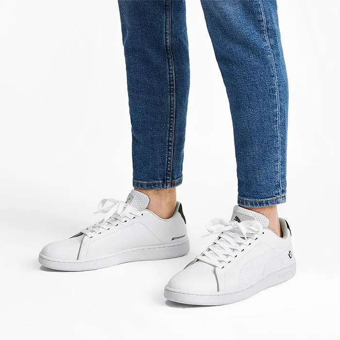 Giày Thể Thao Puma BMW Motorsport Smash V2 Màu Trắng Size 39