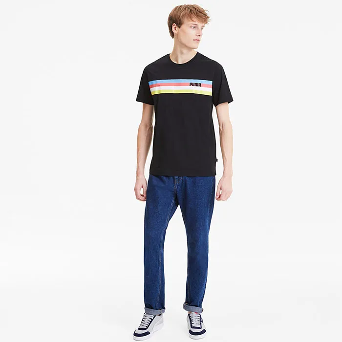 Áo Thun Puma Celebration Men's Graphic Tee Màu Đen