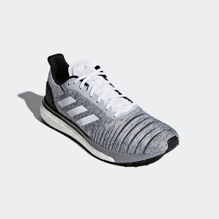 Giày Thể Thao Adidas Solar Drive Màu Xám Trắng Size 44