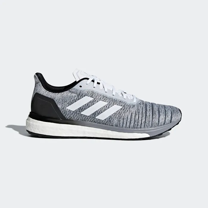 Giày Thể Thao Adidas Solar Drive Màu Xám Trắng Size 44