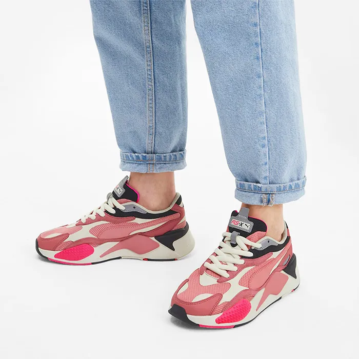 Giày Thể Thao Puma RS-X³ Puzzle Women's Sneakers Màu Hồng