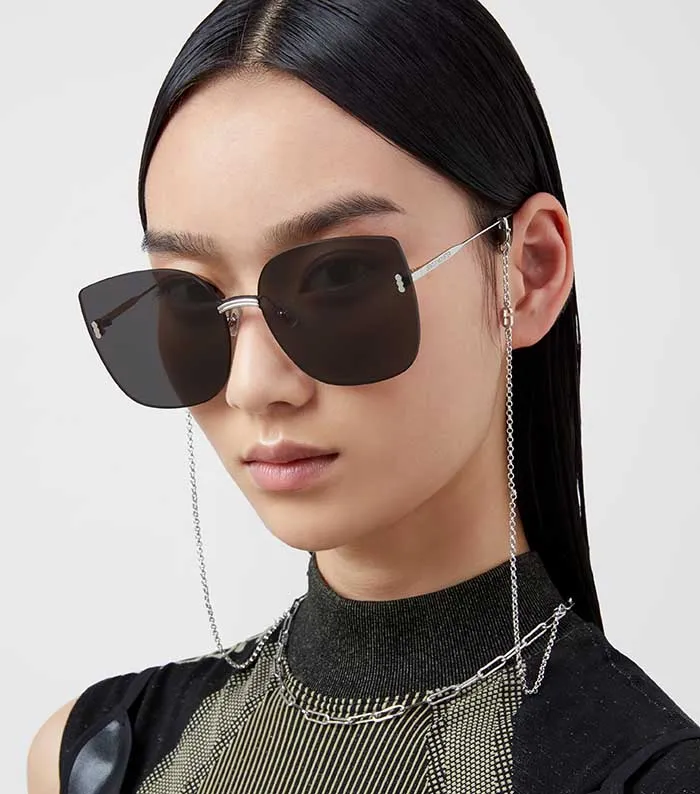 Kính Mát Gentle Monster MODMO 02 Màu Xám - Kính mắt - Vua Hàng Hiệu