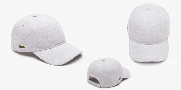 Mũ Lacoste Men's Gabardine Cap Grey