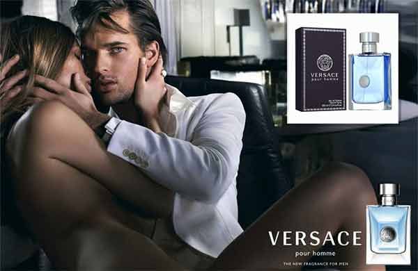 Thiết kế chai nước hoa Versace Pour Homme EDT 100ml