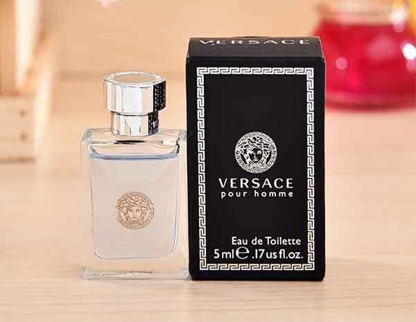 Thiết kế chai nước hoa Versace Pour Homme EDT Minisize 5ml