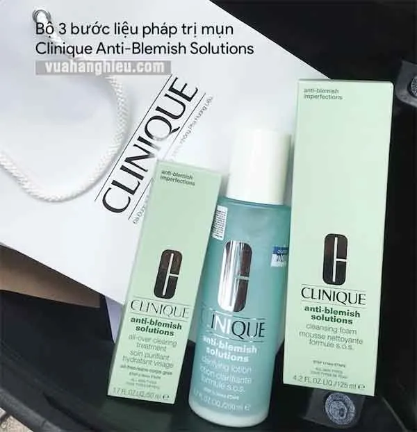 Nước Thanh Tẩy Hỗ Trợ Giảm Mụn Clinique Anti-Blemish Solutions Clarifying Lotion 200ml - Mỹ phẩm - Vua Hàng Hiệu