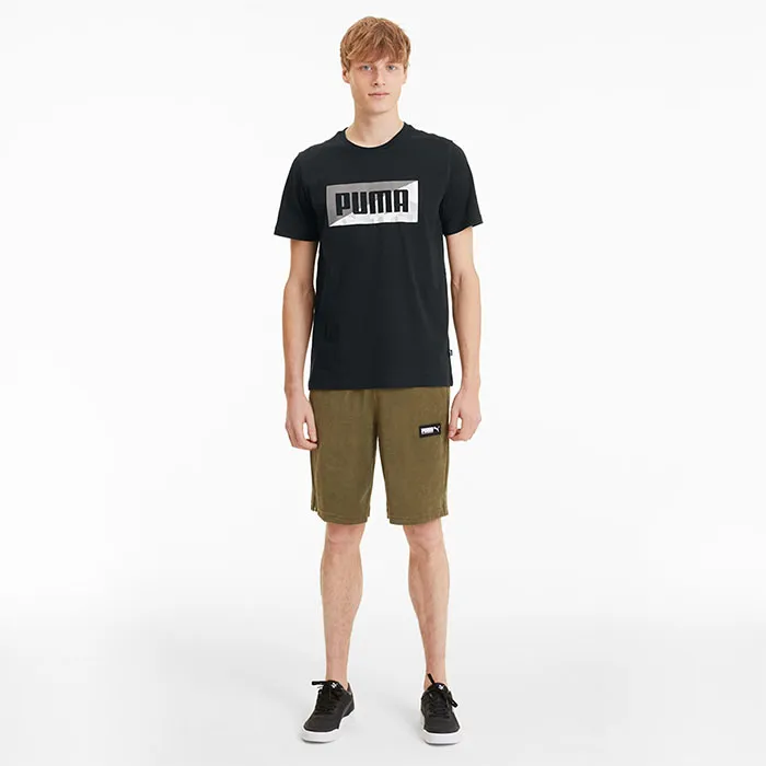 Áo Thun Puma Summer Print Men's Graphic Tee Màu Đen