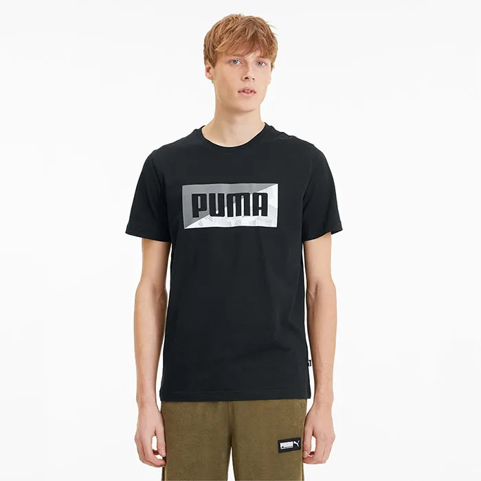 Áo Thun Puma Summer Print Men's Graphic Tee Màu Đen