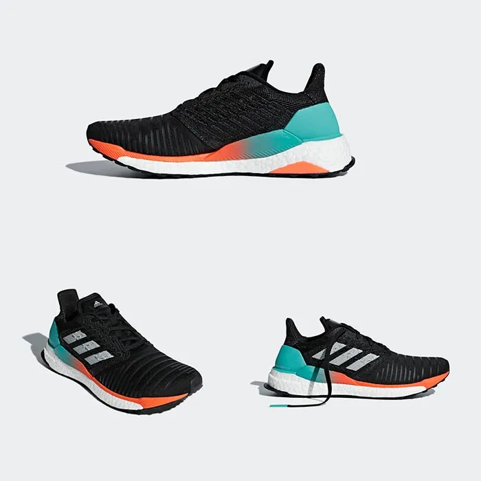 Giày Thể Thao Adidas Solarboost Shoes Core Black Màu Đen