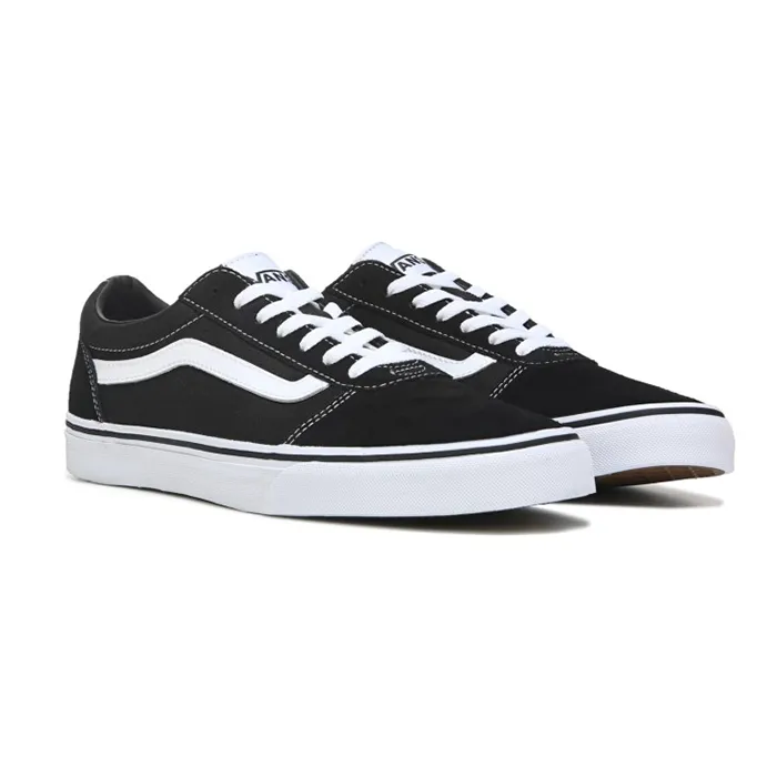 Giày Sneaker Vans Ward Low Top Sneaker Black/White Màu Đen Trắng - Giày - Vua Hàng Hiệu