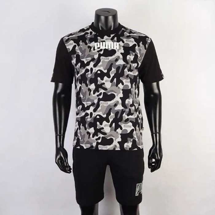 Áo Thun Puma Rebel Camo T-Shirt Màu Đen Size S