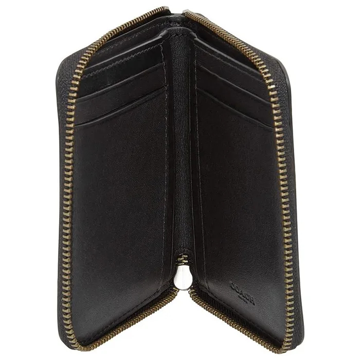 Ví Cầm Tay Coach Amry Green Small Zip Around Wallet Màu Xanh Lá Cây