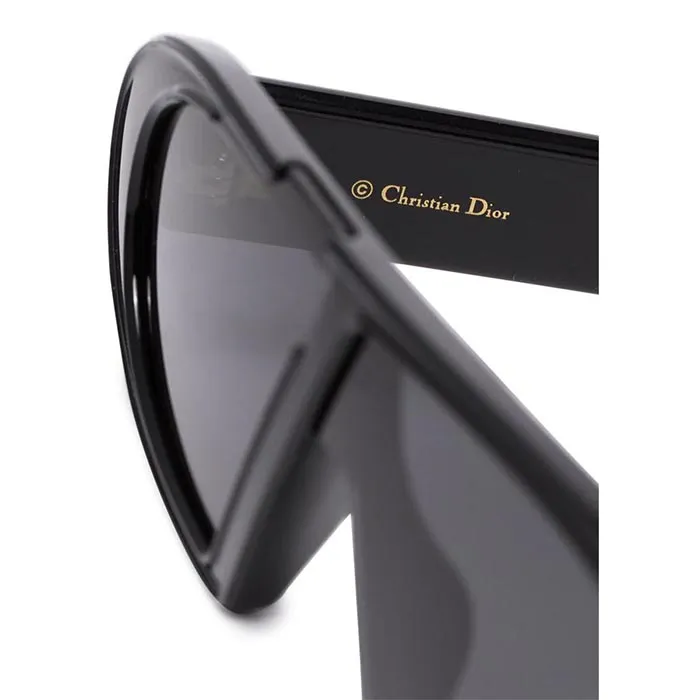 Kính Mát Dior Eyewear CD Oval Sunglasses Màu Đen - Kính mắt - Vua Hàng Hiệu
