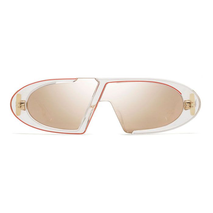 Kính Mát Dior Oblique Sunglasses Crystal Màu Vàng Gold - 2