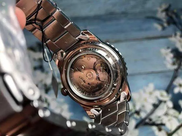 Đồng Hồ Nam Seiko 5 Automatic SNZH55K1 Màu Bạc Đen - Đồng hồ - Vua Hàng Hiệu