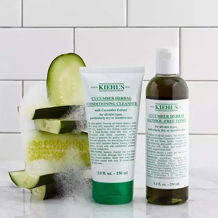 Sữa Rửa Mặt Dưa Leo Kiehl's Cucumber Herbal Conditioning Cleanser 150ml