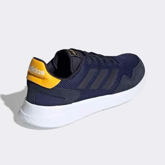 Giày Sneaker Adidas M Archivo EF0435 Màu Xanh Navy Gót Vàng Size 40