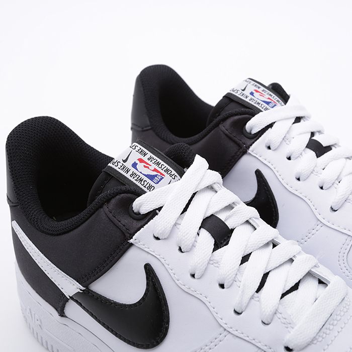 Giày Sneaker Nike Air Force 1 Low NBA LV8 White-Black Màu Trắng Đen - 3
