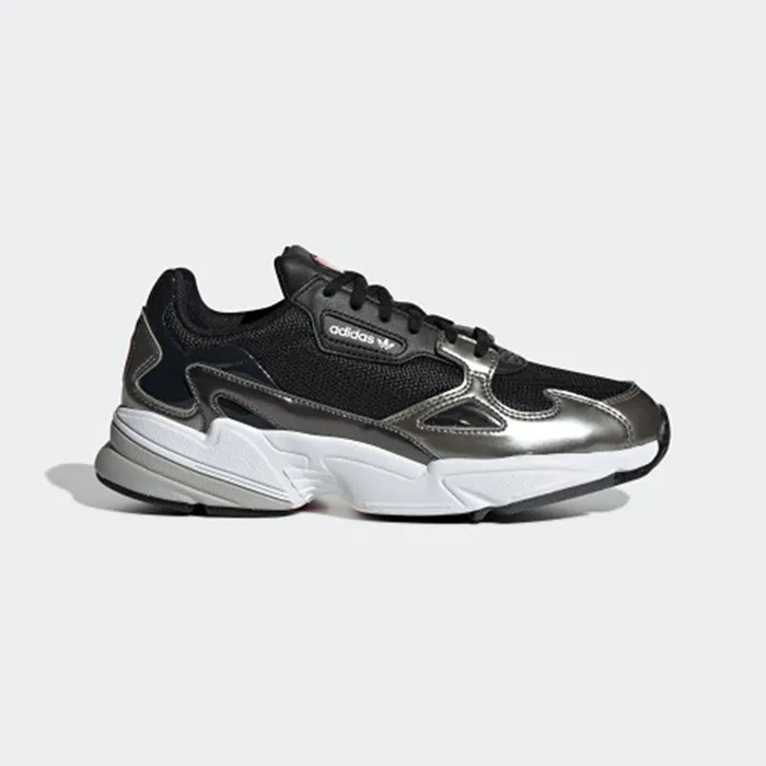 Giày Thể Thao Adidas Falcon Shoes Trainers Black - Silver G54691 Màu Đen - Giày - Vua Hàng Hiệu